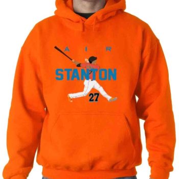 Hooded Sweatshirt Unisex Hoodie Giancarlo Stanton Miami Marlins