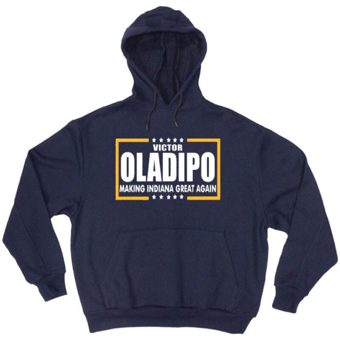 Hooded Sweatshirt Unisex Hoodie Indiana Pacers Victor Oladipo Making Indiana