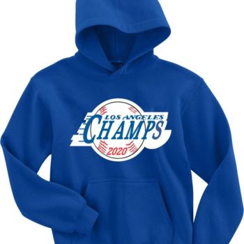 Hooded Sweatshirt Unisex Hoodie Los Angeles Dodgers World Series Champs 2020