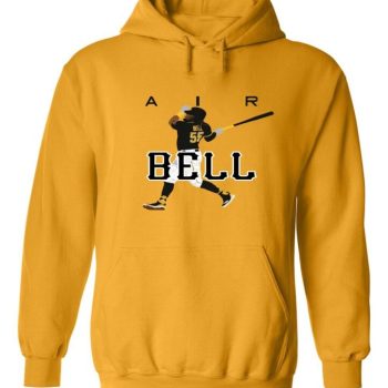 Hooded Sweatshirt Unisex Hoodie Pittsburgh Pirates Josh Bell "Air Bell"