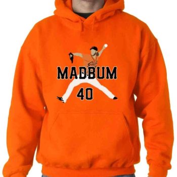 Hooded Sweatshirt Unisex Hoodie San Francisco Giants Madison Bumgarner Madbum