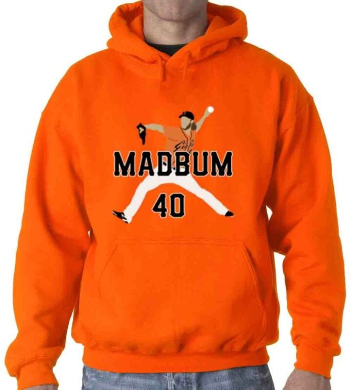 Hooded Sweatshirt Unisex Hoodie San Francisco Giants Madison Bumgarner Madbum