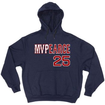 Hooded Sweatshirt Unisex Hoodie Steve Pearce Boston Red Sox World Series MVP Xl