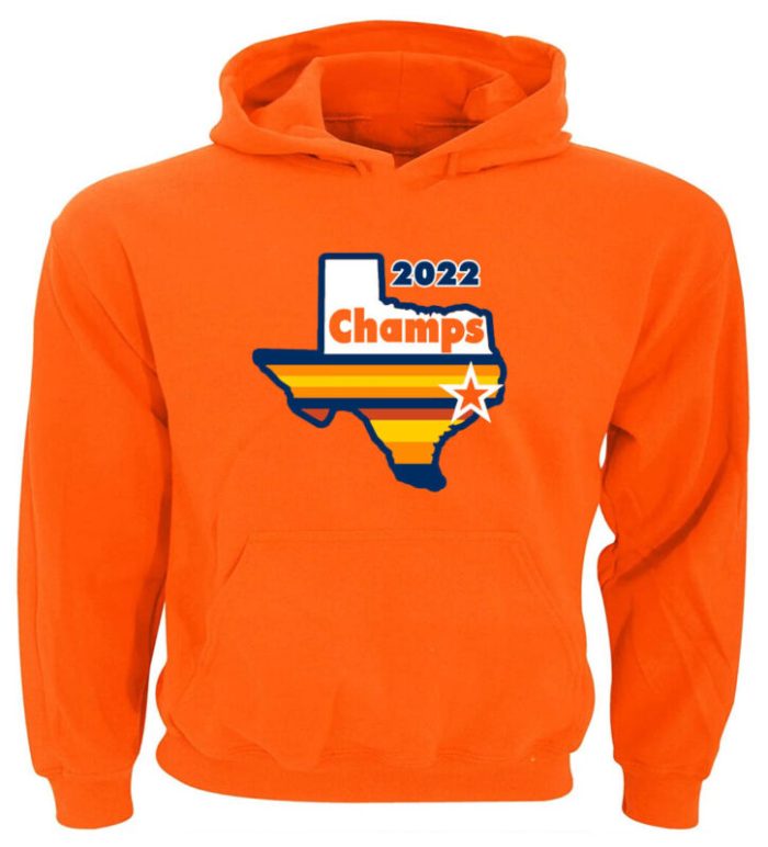 Houston Astros World Series 2022 Champions Texas Crew Hooded Sweatshirt Unisex Hoodie