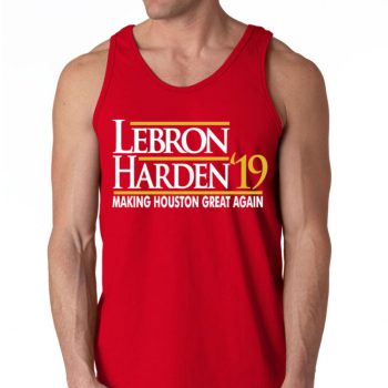 Houston Rockets James Harden Lebron James "19" Unisex Tank Top