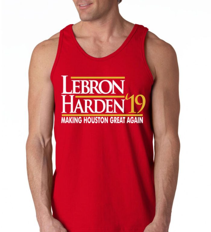 Houston Rockets James Harden Lebron James "19" Unisex Tank Top