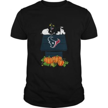 Houston Texans Snoopy Pumpkin House Unisex T-Shirt Kid T-Shirt LTS4031