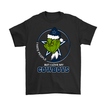 I Hate People But I Love My Dallas Cowboys Grinch Unisex T-Shirt Kid T-Shirt LTS2306