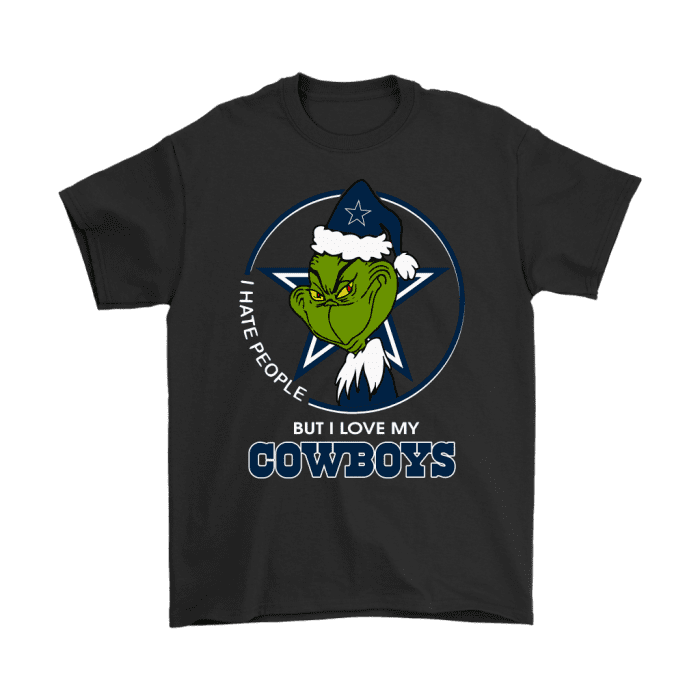 I Hate People But I Love My Dallas Cowboys Grinch Unisex T-Shirt Kid T-Shirt LTS2306