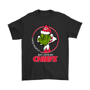 I Hate People But I Love My Kansas City Chiefs Grinch Unisex T-Shirt Kid T-Shirt LTS3074