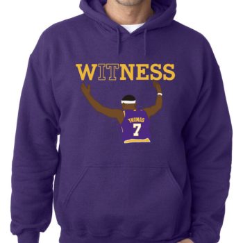 Isaiah Thomas Los Angeles Lakers "Witness" Hoodie Hooded Sweatshirt