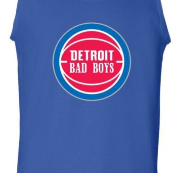 Isiah Thomas Bill Laimbeer Detroit Pistons "Bad Boys Logo" Unisex Tank Top