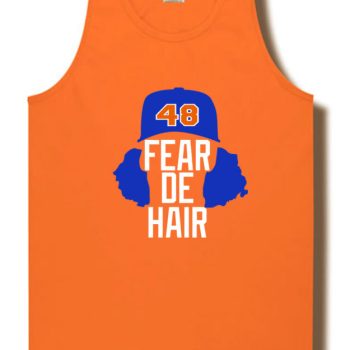 Jacob Degrom New York Mets "Fear De Hair" Unisex Tank Top