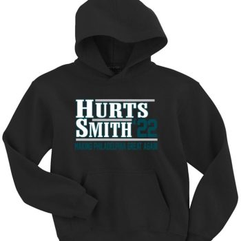 Jalen Hurts Devonta Smith Philadelphia Eagles Philly Crew Hooded Sweatshirt Unisex Hoodie