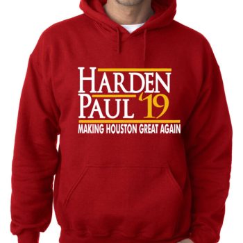 James Harden Chris Paul Houston Rockets "19" Hooded Sweatshirt Unisex Hoodie