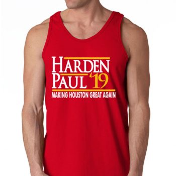 James Harden Chris Paul Houston Rockets "19" Unisex Tank Top