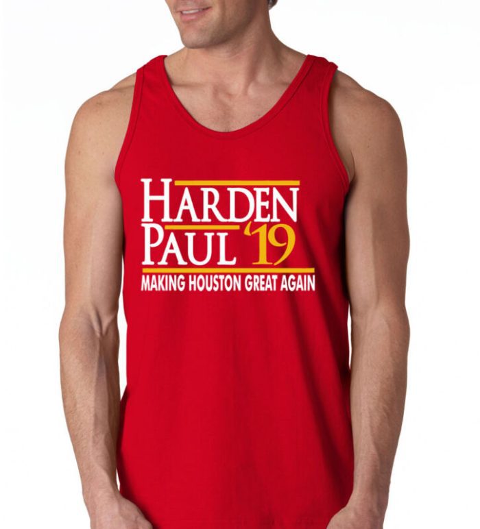 James Harden Chris Paul Houston Rockets "19" Unisex Tank Top