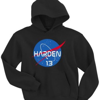 James Harden Houston Rockets "Nasa" Hoodie Hooded Sweatshirt