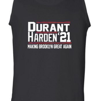 James Harden Kevin Durant New Brooklyn Nets 2021 Unisex Tank Top