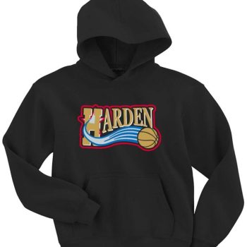 James Harden Philadelphia 76Ers Old School Logo Beard Crew Hooded Sweatshirt Unisex Hoodie