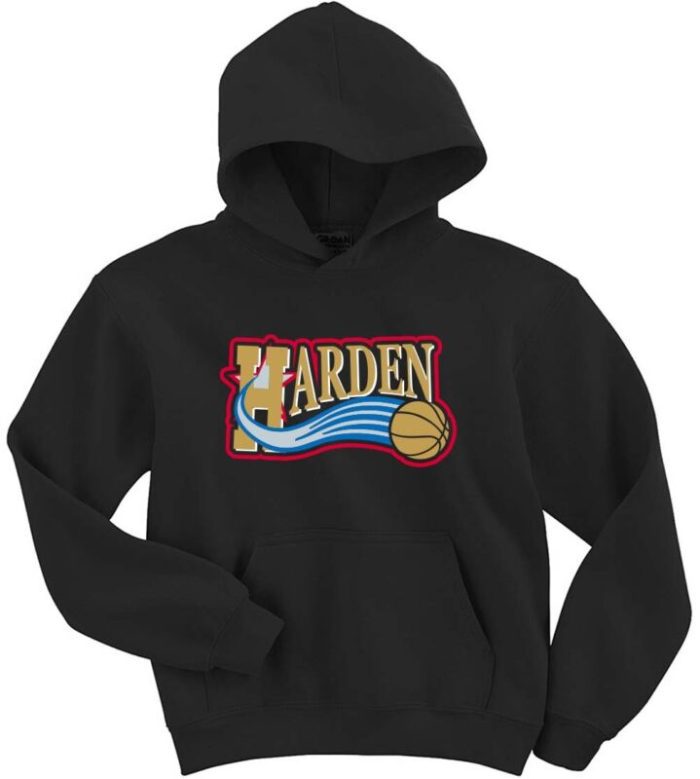 James Harden Philadelphia 76Ers Old School Logo Beard Crew Hooded Sweatshirt Unisex Hoodie