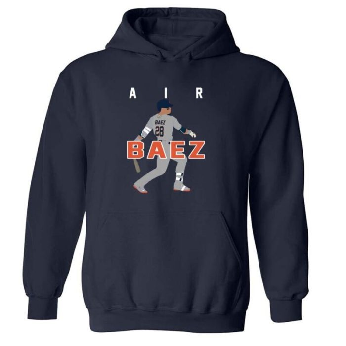 Javier Javy Baez Detroit Tigers El Mago Air Crew Hooded Sweatshirt Unisex Hoodie