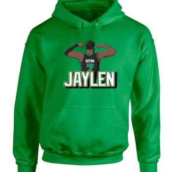Jaylen Brown Boston Celtics Flex Crew Hooded Sweatshirt Unisex Hoodie
