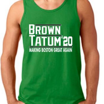 Jayson Tatum Jaylen Brown Boston Celtics 2020 Unisex Tank Top