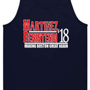 Jd Martinez Andrew Benintendi Boston Red Sox 18 Unisex Tank Top