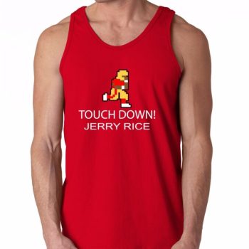 Jerry Rice "Tecmo Touchdown" Unisex Tank Top