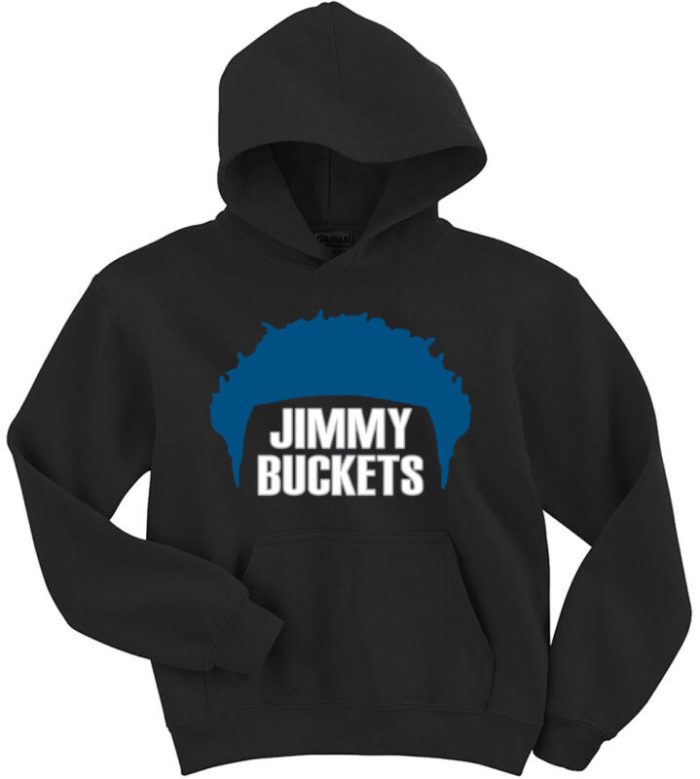 Jimmy Butler Minnesota Timberwolves "Buckets Hair" Hoodie Hooded Sweatshirt