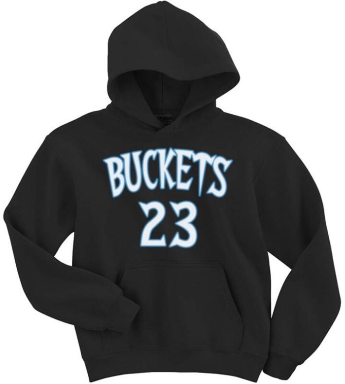 Jimmy Butler Minnesota Timberwolves "Buckets" Hooded Sweatshirt Unisex Hoodie