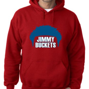 Jimmy Butler Philadelphia 76Ers "Buckets Hair" Hooded Sweatshirt Unisex Hoodie