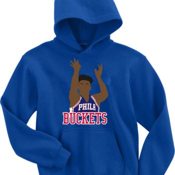 Jimmy Butler Philadelphia 76Ers "Buckets Pic" Hooded Sweatshirt Unisex Hoodie
