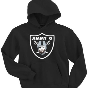 Jimmy Garoppolo Las Vegas Raiders Logo Crew Hooded Sweatshirt Unisex Hoodie