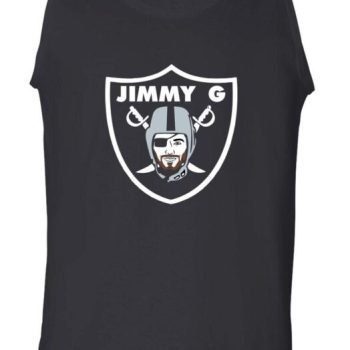 Jimmy Garoppolo Las Vegas Raiders Logo Unisex Tank Top