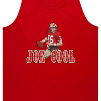 Joe Montana San Francisco 49Ers "Joe Cool" Unisex Tank Top