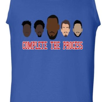 Joel Embiid Lebron James Philadelphia 76Ers "Complete The Process" Unisex Tank Top