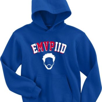 Joel Embiid Philadelphia 76Ers Philly MVP Crew Hooded Sweatshirt Unisex Hoodie