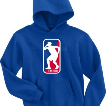 Joel Embiid Trust The Process Philadelphia 76Ers MVP Logo Crew Hooded Sweatshirt Unisex Hoodie