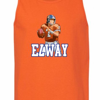 John Elway Denver Broncos Pic Unisex Tank Top