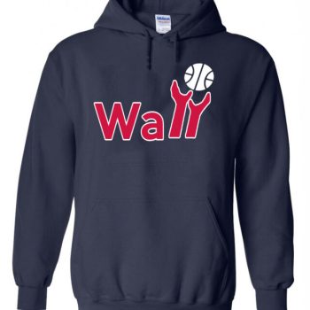 John Wall Washington Wizards "Wall Logo" Hooded Sweatshirt Unisex Hoodie