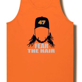 Johnny Cueto San Francisco Giants "Fear The Hair" Unisex Tank Top