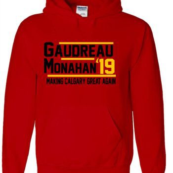 Johnny Gaudreau Sean Monahan Calgary Flames 2019 Hooded Sweatshirt Unisex Hoodie
