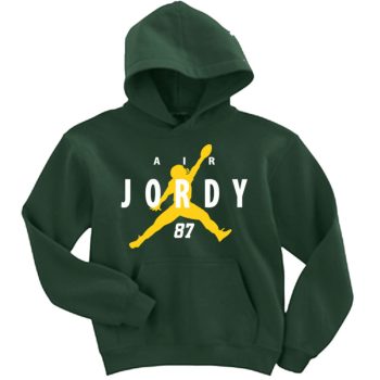 Jordy Nelson Green Bay Packers "Air Jordy" Hooded Sweatshirt Unisex Hoodie