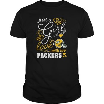 Just A Girl In Love With Her Green Bay Packers Unisex T-Shirt Kid T-Shirt LTS3831
