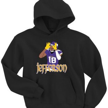 Justin Jefferson Minnesota Vikings Dance Crew Hooded Sweatshirt Unisex Hoodie