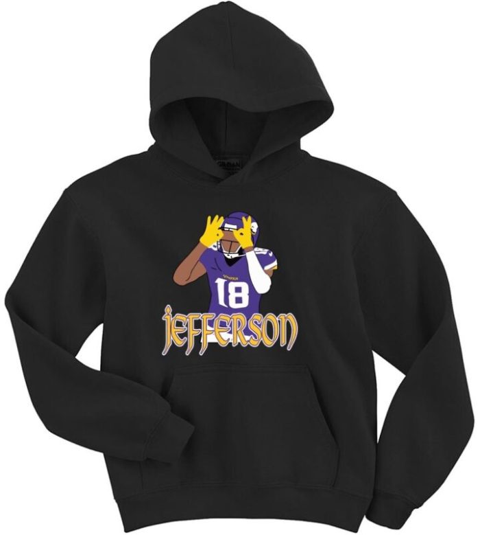 Justin Jefferson Minnesota Vikings Dance Crew Hooded Sweatshirt Unisex Hoodie