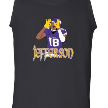 Justin Jefferson Minnesota Vikings Dance Unisex Tank Top