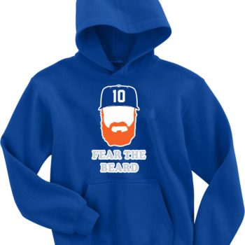 Justin Turner Los Angeles Dodgers "Beard" Hooded Sweatshirt Unisex Hoodie